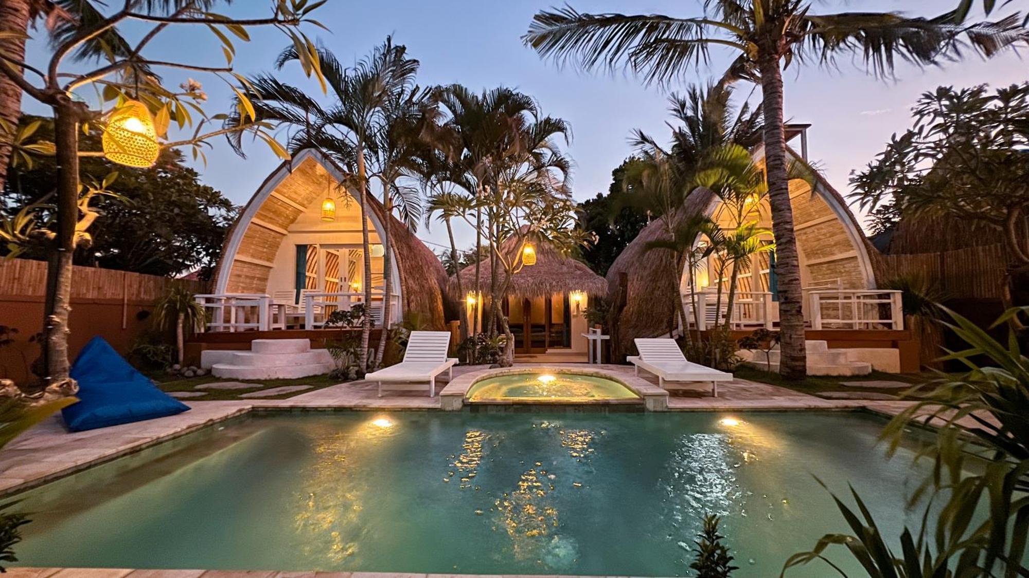 Coconut Dream Villas Гили Траванган Экстерьер фото